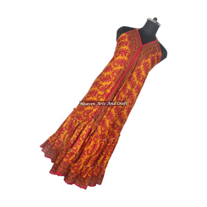 Elegante Vestido Largo de Seda para Mujer, Estilo Bohemio Vintage, Vestido de Noche Elegante para Cena, Diseño sin Mangas - Product Image 5