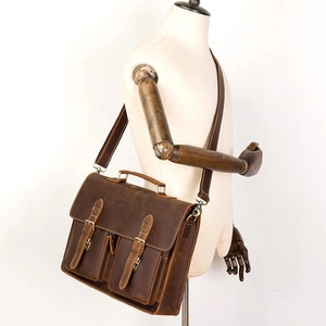 Funda de cuero genuino para portátil a precio de mayorista, recién llegada, muy demandada, bajo precio, bolsas de cuero para portátil de buena calidad - Product Image 5