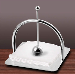 Porta Servilletas de Acero Inoxidable de Diseño Superior, Organizador para Mesa de Comedor y Habitación Infantil, Porta Servilletas de Acero - Product Image 5
