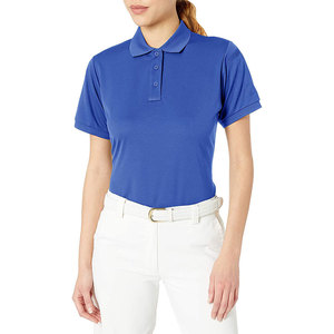 Chemises de golf pour femmes, logo personnalisé, manches courtes, respirantes, en piqué, vêtements de sport, uniforme d'équipe, qualité supérieure, fabrication en usine - Product Image 2
