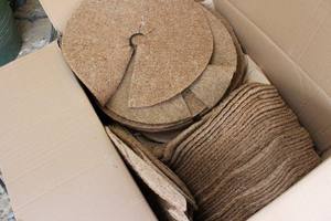 Manta de Fibra de Coco Ecológica Biodegradable para Control de Malezas en Árboles y Plantas - Product Image 5