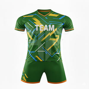 Tenue de football - 100% polyester, séchage rapide, extensible, antibactérien, couleurs et logo personnalisés, pour toutes les saisons, pour des performances optimales - Product Image 3