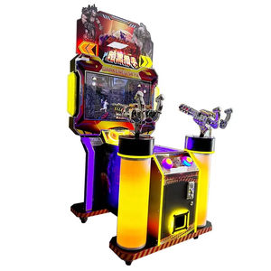 Máquina recreativa de tiro arcade Darkened Eye Gun, comercial, operada con monedas, para 2 jugadores, simulador de combate de video de lujo, gabinete de juego de disparos - Product Image 3