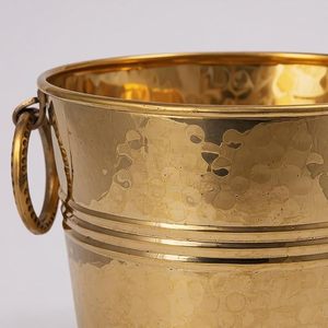 Grand pot en laiton doré pour plantes d'intérieur, idéal pour la décoration de la maison - Product Image 4