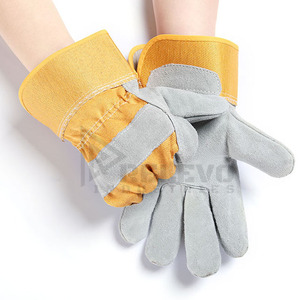 High Quality Leather Work Safety Gloves Heat Resistant Welding Gloves for Mechanical and Industrial Protection - Product Image 2