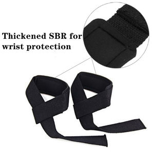Correa de Muñeca de Algodón Resistente Personalizable Unisex para Levantamiento de Pesas y Entrenamiento en Gimnasio - Product Image 2