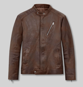 Nouvelle Arrivée Veste en Cuir Coupe-Vent Homme Femme Styles Personnalisés Charlotte Brûlée Plusieurs Couleurs Veste en Cuir 2026 - Product Image 2