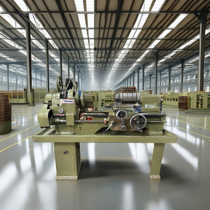 TECHNOPLUS/TURNOMAX Light Duty Lathe Machine Cone Pulley Type MODEL TPL-4 4.6ft <b>Bed</b> Length 6.5" Centre Height 1.5" Bore Size - Product Image 1