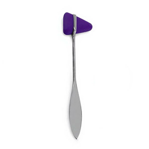 Marteau de réflexes Taylor violet de 7,5 pouces, instrument médical chirurgical en acier inoxydable de qualité allemande pour diagnostic neurologique - Product Image 4