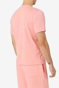 Ensemble T-shirt et short surdimensionné en coton lavé respirant pour homme, style streetwear délavé à l'acide, collection été 2026 - Product Image 3