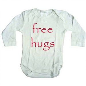 ชุดรอมเปอร์สำหรับทารกผ้าฝ้ายไม้ไผ่หวานแขนยาวเสื้อผ้าเด็กสีขาวล้วนช้อปปิ้งออนไลน์ - Product Image 1