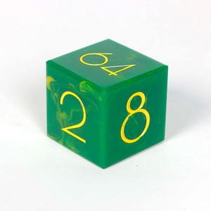 Cubo de Doblejado de Resina Premium para Juegos de Mesa, Superficie Brillante, Dados de Backgammon con Acabado Perlado, Cubo de Juego de Resina de Alta Calidad - Product Image 5