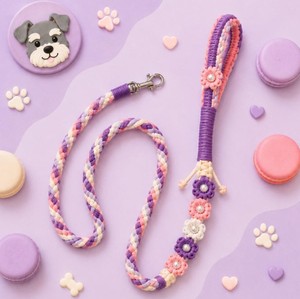 Premium Eco-Friendly Modern Animal Print Heavy Duty <b>Dog</b> <b>Leash</b> with 100% Cotton Material - Product Image 1