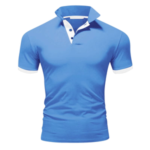 Camisetas Polo de Golf para Hombre, Diseño Personalizado con Logotipo, Nylon Liso de Alta Calidad, Uniformes para Hombre, Venta al Por Mayor - Product Image 1