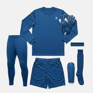 Uniforme Deportivo Personalizado para Portero de Fútbol con Tela Transpirable de Secado Rápido y Ajuste Cómodo para Entrenamiento - Product Image 1