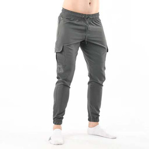 Pantalones Cargo de Lona Transpirables y Ecológicos al por Mayor para Mujer, Pantalones Anchos de Cintura Media con Bolsillos, 100% Algodón - Product Image 1