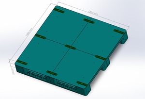 Perfil de Moldeo de Plástico Virgen de Grado de Extrusión PP para Palés Industriales, Aplicación a Prueba de Polvo para Almacenes y Talleres - Product Image 4