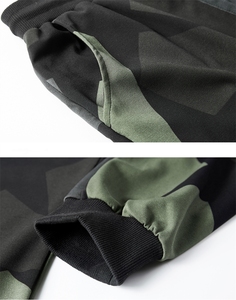 Conjunto Deportivo 2 en 1 para Hombre, Sudadera con Cierre y Mangas Largas, Bolsillos Laterales, Ropa Casual Transpirable de Invierno, 100% Algodón - Product Image 4