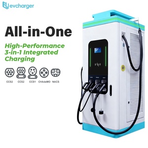 สถานีชาร์จรถยนต์ไฟฟ้ากำลังสูง 320 กิโลวัตต์ CCS2 CCS1 GBT CHAdeMO NACS สำหรับรถบรรทุก - Product Image 1