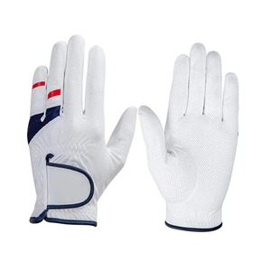 Guantes de Golf para Adultos de Alto Rendimiento, Nuevo Estilo, Blancos, de Cuero Genuino Cabretta, Antideslizantes, con Características Deportivas Excepcionales - Product Image 1