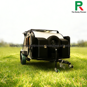 Remolque de Campamento Tipo Lágrima Todoterreno Usado en China para Aventuras Extremas y Exploración al Aire Libre - Product Image 2