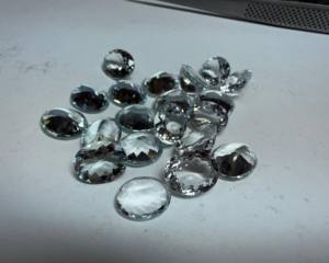 Aguamarina Natural, Corte Esmeralda Ovalado, 10x8MM, Gema Facetada |   Piedra de Aguamarina Azul Suelta para Joyería y Venta al por Mayor - Product Image 4