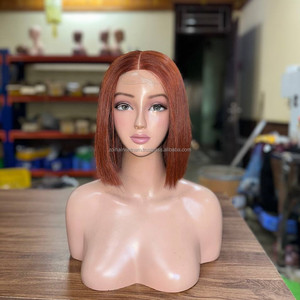 Wholesale Vietnamese Virgin Human Hair HD Lace Front Glueless <b>Wigs</b> French/ Lace <b>Short</b> for Bob <b>Wig</b> Customizable - Product Image 3