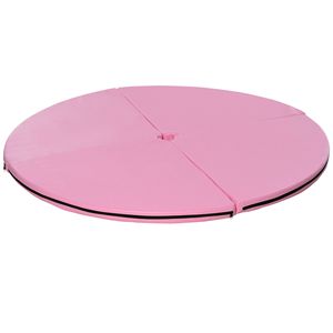 Tappetino Pieghevole Extra Protettivo per Pole Dance 2'' x 5FT, Leggero, Rosa, con Maniglia - Product Image 1