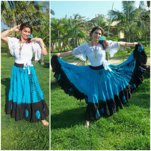 Nouvelle Robe de Danse du Ventre Gypsy IMPACT, Jupe Longue en Coton Tendance de 25 Yards, 100% Coton, pour Femmes Adultes, Offre Prix de Gros - Product Image 4