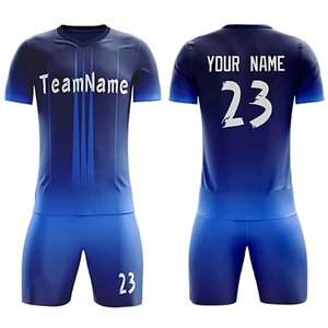 Uniformes de Fútbol Personalizados de Primera Calidad, Pantalones Cortos Deportivos, Camisetas de Fútbol Transpirables con Estampado por Sublimación para Hombre - Product Image 1