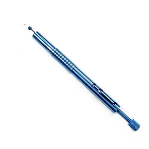 Couteau à croissant corneal en saphir bleu de qualité supérieure, scalpel de chirurgie ophtalmique, lame en acier inoxydable, ensemble d'instruments microchirurgicaux pour les yeux - Product Image 1