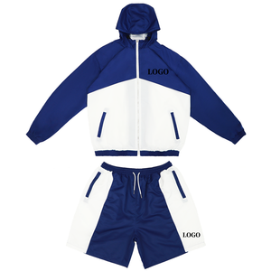 <b>Men's</b> Athletic Fitness Tracksuit Set Full <b>Zip</b> Sports <b>Jacket</b> with Comfortable Stretch Training Pants for Running Workout Gym - Product Image 4