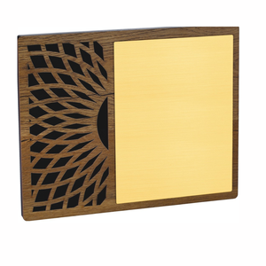 Premium Work Anniversary Plaques Metal Or Wooden Milestone Celebration Awards Versatile Employee Appreciation Recognition - Product Image 3