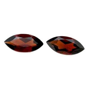 Hermosa alta calidad 100% granate natural redondo rojo brillante en forma de corte facetado gemas sueltas de tamaño calibrado a tasas a granel - Product Image 3