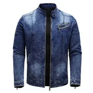 Chaqueta Vaquera de Diseño Moderno y Alta Calidad para Hombre, Chaqueta Vaquera Informal de Alta Demanda - Product Image 3