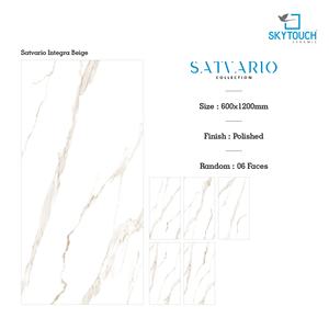 Decoración de lujo, baldosas de porcelana para interiores, diseño de mármol cerámico esmaltado blanco gris de 600x1200 mm, acabado brillante para paredes y pisos. - Product Image 3