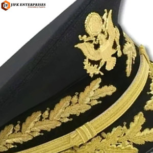 Chapeaux d'uniforme unisexes de qualité supérieure, design structuré décontracté, options de taille personnalisées, pour toutes les saisons, pour les cérémonies et les événements - Product Image 6