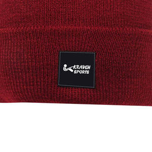 Bonnets pour hommes de qualité supérieure, chapeaux d'hiver chauds en laine, bonnets tricotés avec logo personnalisé - Product Image 6