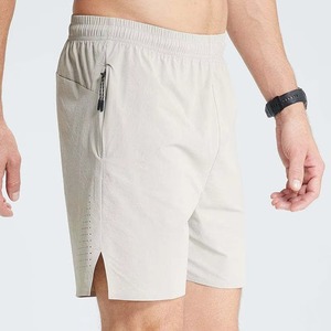 Shorts d'été en coton 250 g/m² pour hommes, vierges, personnalisables avec logo, respirants, style streetwear décontracté, pour OEM B2B, usine de streetwear sur mesure - Product Image 1
