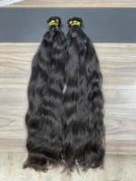 Zenohair Cheveux Remy Vietnamiens Double Drawn Pré-collés à la Kératine Pointe Plate 100g Très Lisses Pointes Pleines Ondulés Naturels
