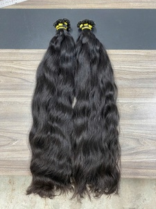 Cabello Remy Vietnamita Zenohair, Doble Trama, Pre-Adherido con Queratina, Punta Plana, 100g, Muy Suave, Puntas Completas, Ondulado Natural - Product Image 5