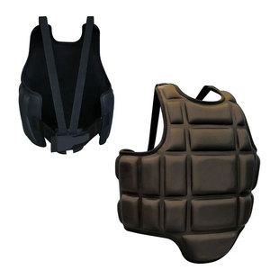 Protector de Pecho Transpirable con Acolchado de Malla, Equipo de Entrenamiento Cómodo, Protección Superior de Cuerpo Completo, Protector de Pecho para Práctica de Artes Marciales - Product Image 4