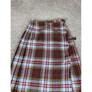 Jupe écossaise traditionnelle pour femme, robe en laine à carreaux rouges et verts, tartan Stewart, kilt sur mesure pour femme 2026 - Product Image 3