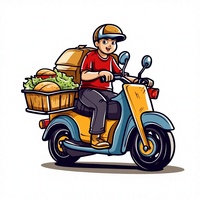 Aplicación Móvil Profesional para Entrega de Comida a Domicilio, Gestión Inteligente de Pedidos, Interacción con Clientes en Tiempo Real, Gestión de Inventario, Internet, MAC