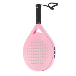 Raqueta de Pádel Personalizada de Fibra de Carbono 2026 con Logotipo Personalizado y Red de Nailon con Forma de Diamante, Diseño Ligero - Product Image 6