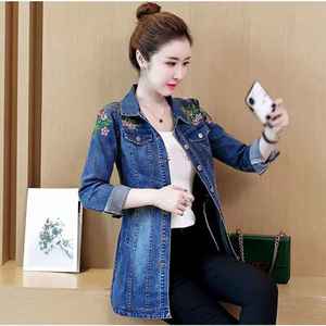 Top Corto de Mezclilla para Mujer, Estilo Vintage, con Bolsillos Clásicos Invertidos, Informal, Venta al Por Mayor Personalizada - Product Image 4