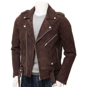 Chaqueta de cuero para hombre estilo High Street, la más vendida, para uso invernal, de alta tendencia, hecha a medida. - Product Image 1