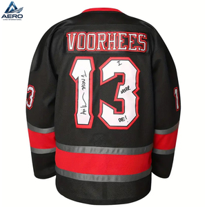 Camisetas y Tops de Hockey sobre Hielo para Adultos, Tallas Grandes, Color Negro, Nueva Tendencia, Alta Demanda, Más Vendidos, 100% Poliéster, Precio al por Mayor - Product Image 3