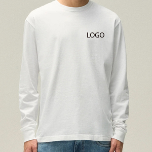 Wholesale Men T Shirts High Quality Cotton Blend Plain Solid Color Custom Printed Apparel Bulk Supply Trendy Fit For Summer 2026 - Product Image 1
