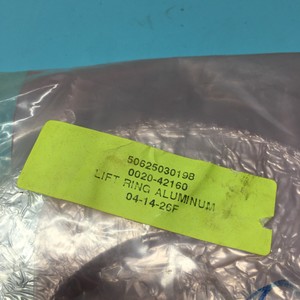 AMAT 0020-42160 แหวนยกอะลูมิเนียม 8 ฟุต, แบบมีรูกุญแจ, WXZ - อุปกรณ์และอะไหล่เซมิคอนดักเตอร์ระดับโลกที่เชื่อถือได้ - Product Image 1